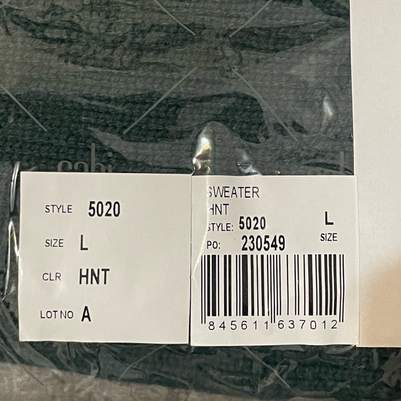 CAbi A Line Duo Knit Sweater Skirt MIDI sz L Dark Hunter Green - Picture 11 of 12